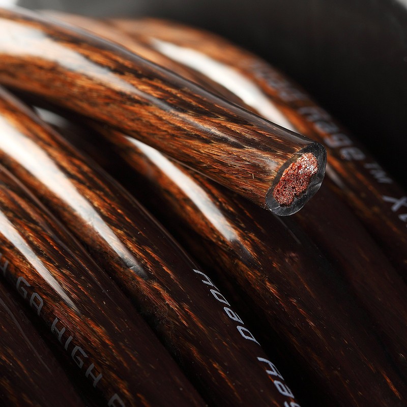 4 Gauge 100 FT Xtreme Hight Performance Wire Cables Black
