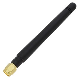Shopcorp GSM Omni Directional Thumb Antenna with SMA Male Straight Connector – CDMA and WCDMA, 2.5 dBi Gain and 850-2100 MHz (1 Unit)