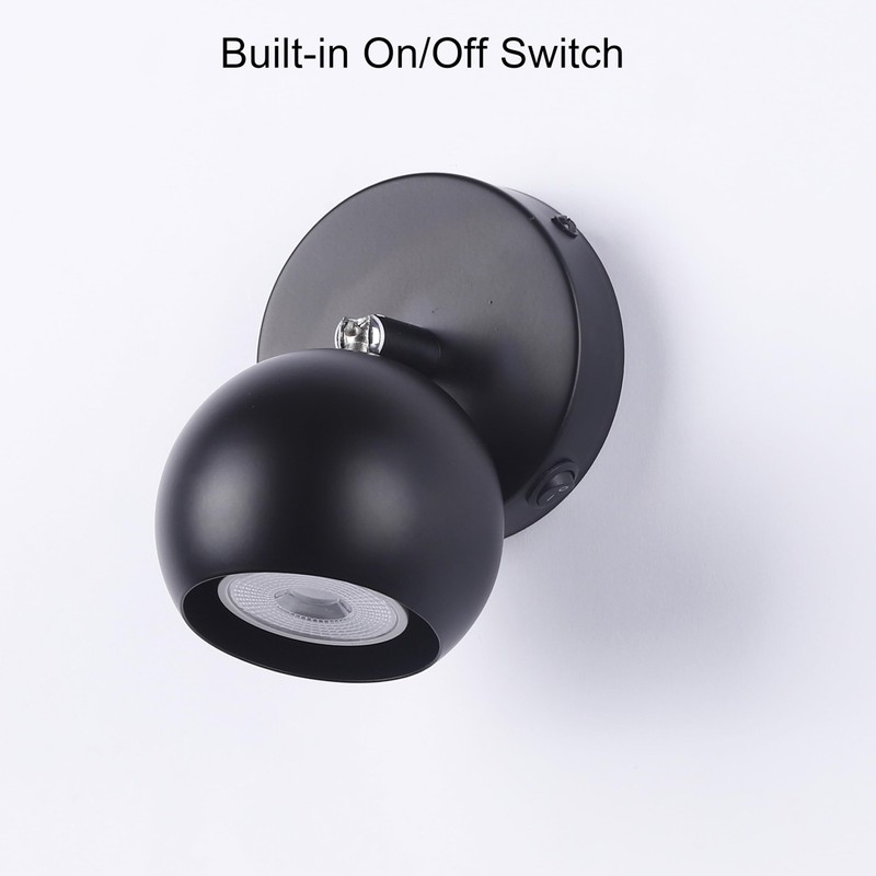 Volcode 2pack 12V RV Wall Sconce Light with GU10 Bulbs(included),