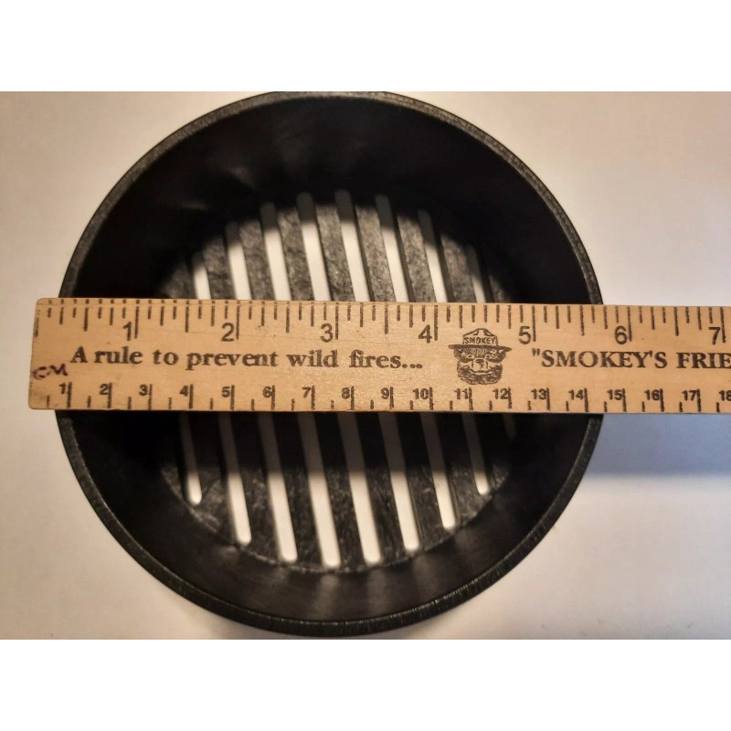 NDS 6" Round Black Drain Grate