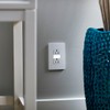 Legrand radiant Screwless Wall Plates for Decorator Rocker Outlets, 1-Gang,