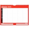 2025 5 Person Wall Calendar Week to View Planner -