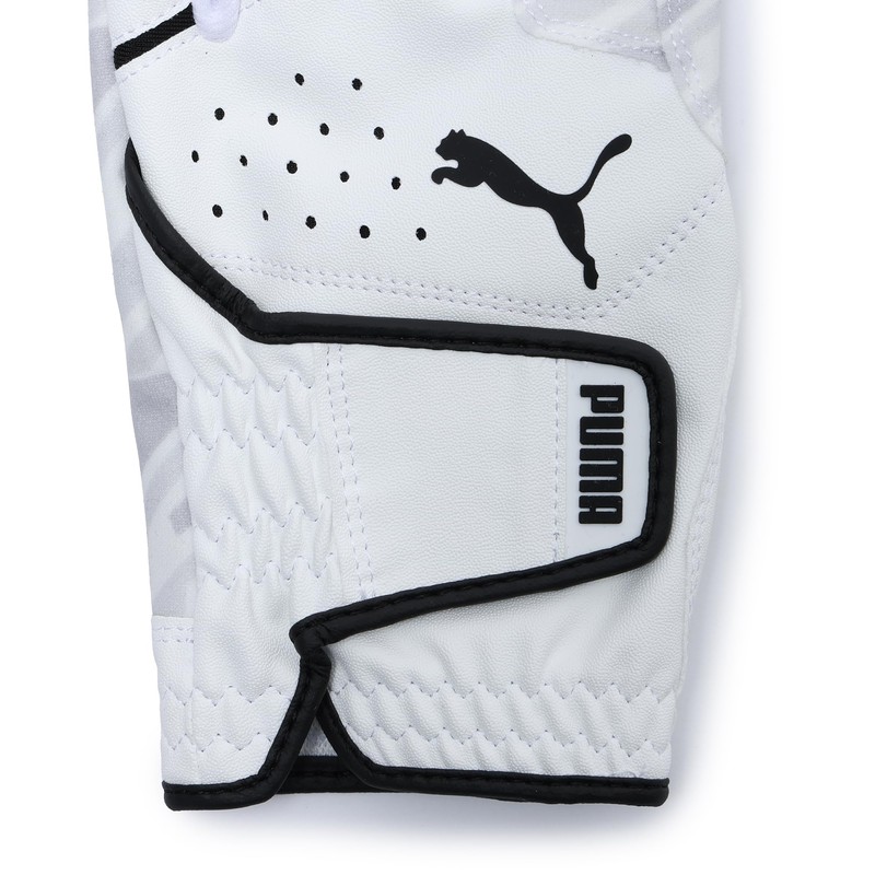 PWR Grip Glove 2.0 (Left Hand), bright white/puma black, 24