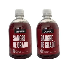 Champú Sangre De Grado 2 De 560ml Volviendo Al Origen Artesanal