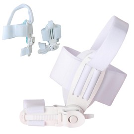 BOSHIZL Adjustable Bunion Relief Corrector for Women & Men Big Toe Straightener Fix Orthoses (1pcs, White)