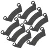 Caltric Front and Rear Brake Pads for Polaris RZR XP