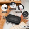 AdiStylinno Car Key Fob Case, PU Leather Key Holder with