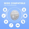 Voniko CR2016 3V Lithium Batteries 5 Pack for Child Safety,