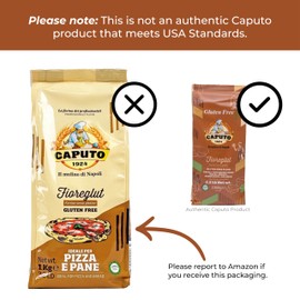 Antico Molino Napoli Antimo Caputo Pizza Flour, Gluten Free, 2.2 Pound (Pack of 2)