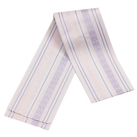 Mori Hakata-ori Hakata-ori Date Tightening Fine Pure Silk Width 2.7 inches (10.6 cm) x 6 Shaku Size M 6 Colors Available, purple