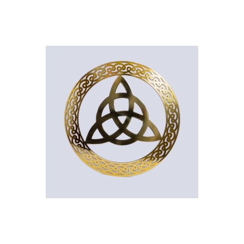 Exclusively Irish Trinity Knot Irish Round-Shaped Wall Hang Celtic Housewarming