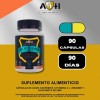 A4h Vitamina C Gluconato De Zinc Jengibre 90 Cápsulas Sabor
