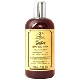 Taylor of Old Bond Street 200ml Luxury Sandalwood Hair and Body Shampoo