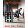 VEVOR Wire Spool Rack, 4 Adjustable Rods, Cold-Rolled Steel Wire