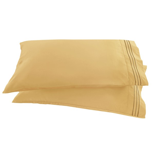 Elegant Comfort Premium Hotel Quality 2-Piece Pillowcase Set, Luxury &