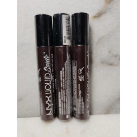 NYX  3- NYX Liquid Suede Metallic Matte Lipstick LSCL32 Neat Nude Lip Stick