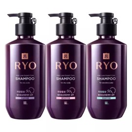 Ryeo 려 자양윤모 9ex 탈모전문케어 지성 중건성 민감성 샴푸 400ml, 택1 [려 자양윤모 민감성 샴푸 400ml x1개] Ryo Jayangyunmo 9ex Hair Loss Care Shampoo for Oily to Combination Sensitive Scalp 400ml, Select 1 [Ryo Jayangyunmo Sensitive Shampoo 400ml x1]