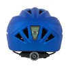 Boys Bike Helmet Blue Rocky With Rear Light Blue 48-52cm