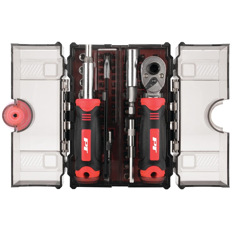 Performance Tool W1745 78 Pc. Ratcheting Driver Tool Set, 1/4