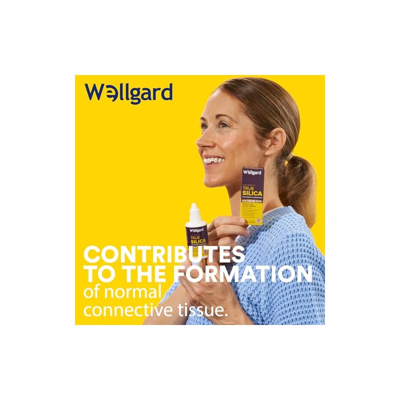 Silicium Supplement, Wellgard True Silica – Stabilised Silicon with Choline