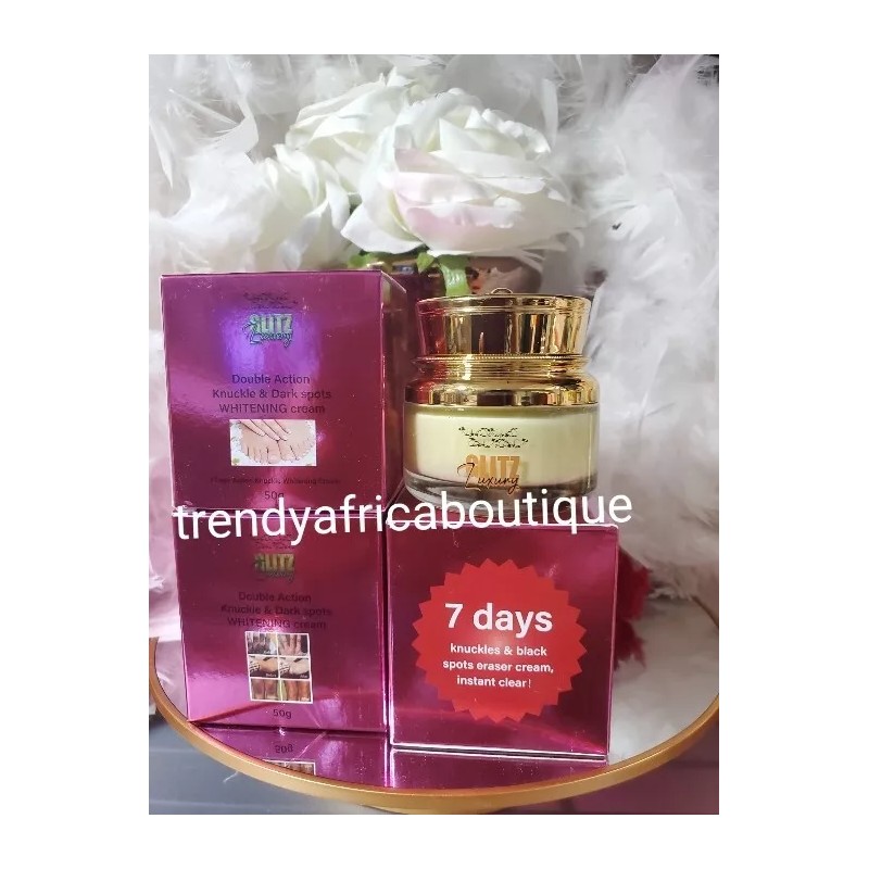 TRENDY Glitzluxury Double Action Knuckles, Elbows, Knees, Armpit Cream👌50ml X1.