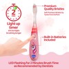 Lily's Home Kids Flashing Timer Toothbrush Kids with Soft Bristles,