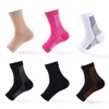 Baluue 2sets Compression Socks for Plantar Men Women Sports Elastic
