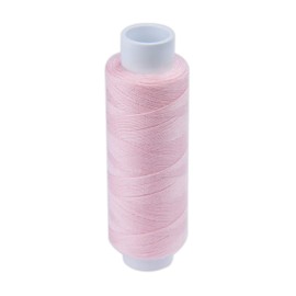 Strong Polyester Pro Sewing Thread, Many Colours Finest Spools, Universal All Purpose Hand and Machine Sewing, 200m - 220yd Coil Reel, by Pasmanta Made in Europe Since 1953 (5604 - Pink)