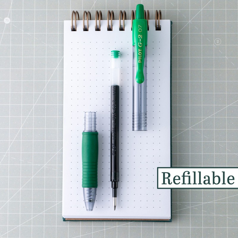 PILOT, G2 Premium Gel Roller Pens, Fine Point 0.7 mm,
