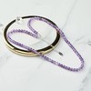 Philip Jones Amethyst Mini Beaded Gemstone Necklace