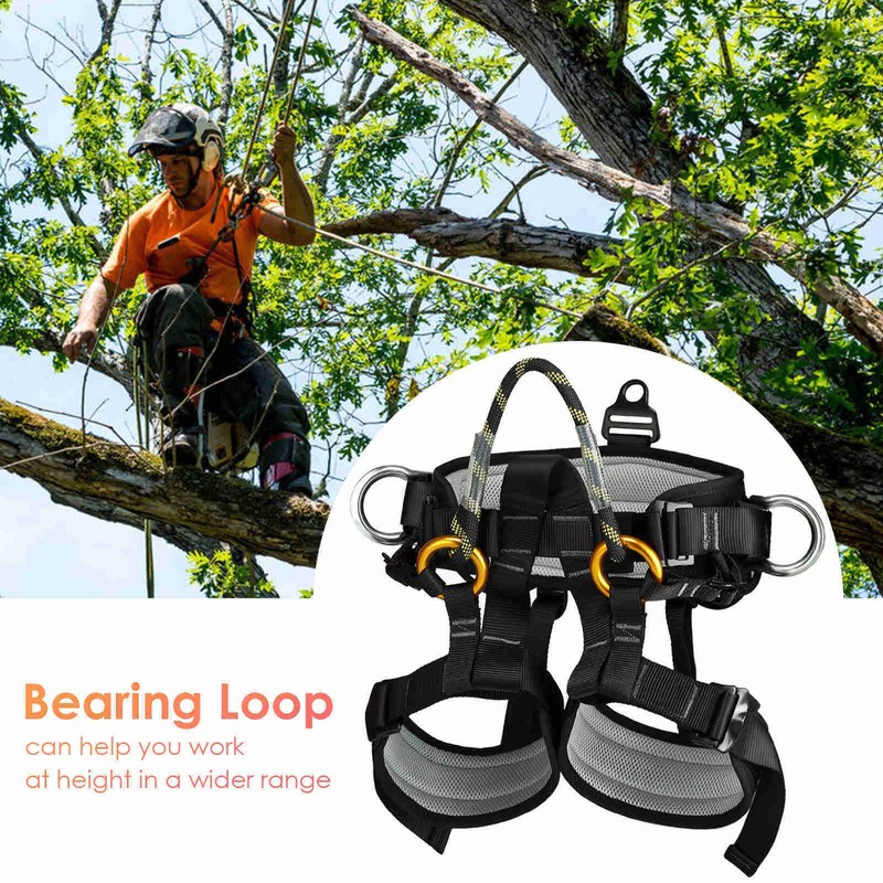 HandAcc Climbing belts, Thicken Professional Large Size Safety Seat Belts