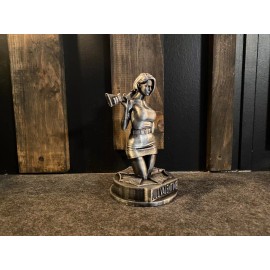 Capcom Resident Evil Jill Valentine Silver Statue 6inches Tall