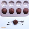 CHEFMADE Madeleine - Molde para tartas (12 cavidades, antiadherente, para