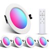 Großcat LED Recessed Spotlight, 230 V, RGBW, Smart LED Spotlights,