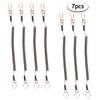 BB Hapeayou Fishing Lanyard (7Pcs) Safety Retractable Coiled Tether with