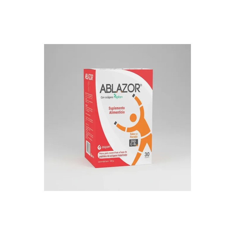 Ablazor Aspen Colágeno Hidrolizado Sabor Naranja Sobres
