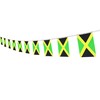 Jamaica Jamaican String Banner Flag,5.5 x 8.2 Inch String Banner,Indoor