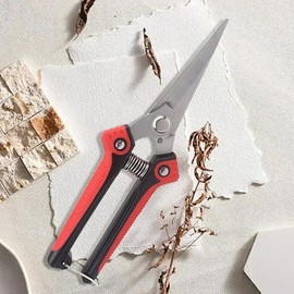 WeedGuard Garden Pruning Shears Bypass Stainless – Durable Space-Saving Construction
