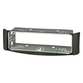 tomzz Audio 2451-020 Radio Faceplate Compatible with Smart Fortwo (450) 1998-2007 Dark Grey with Metal Slot