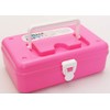 Kokubo Industrial Storage Case, Stacked Box, Pink, 2.8 x 5.1