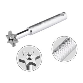 Vancle Golf Accessories Golf Club Groove Sharpener Wedge Cleaner Golf Iron Groove Sharpening Tool (Silver)