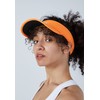 Sportkind Tennis, Padel, Running, Golf Sun Visor, orange