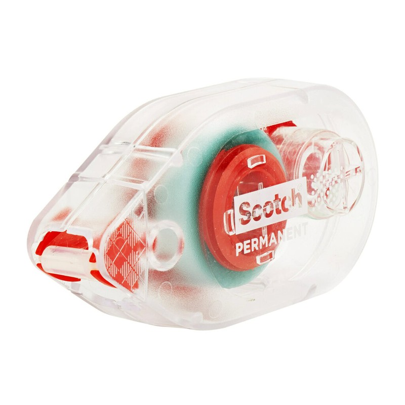 Scotch Double Sided Tape Runner, 0.27 in x 26 ft.,
