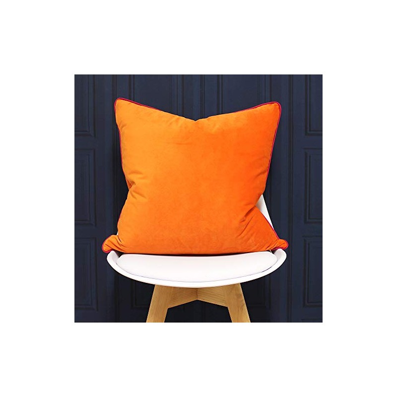 Riva Paoletti - Meridian Signature Collection, Clementine/Hot Pink, 55x55cm