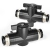 TAILONZ PNEUMATIC 6mm OD Ball Valve Air Flow Control Valve
