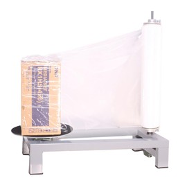 VOTOER Manual Table Stretch Film Dispenser Wrapping Pallet Machine, Heavy Duty Film Dispenser Wrap Bench for 12-20" Rolls with Adjustment