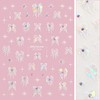 Daily Charme Bejeweled Nail Art Sticker Dreamy Ribbon Bows