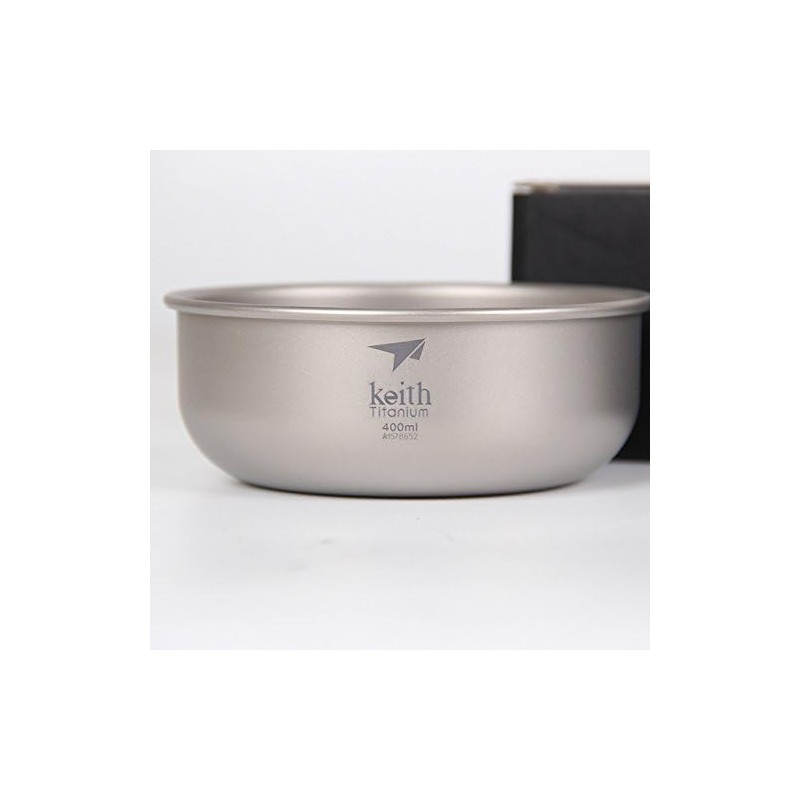 Keith Titanium Camping Bowls 300ml - 900ml for Camping Outdoor