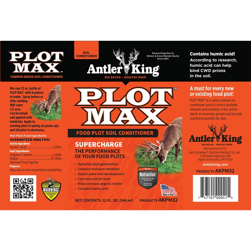 Antler King Plot Max, 32 oz