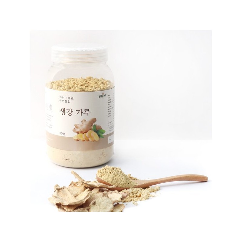 Dongeuihanjae 동의한재 프리미엄 무첨가 생강 가루 분말 500g Donguihanjae Premium